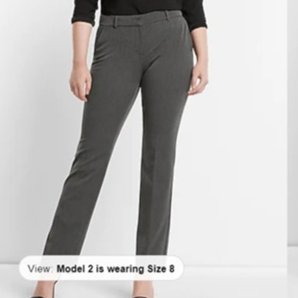 Express Barely Boot Low Rise Editor Pant - Picture 4 of 5